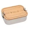 LÄSSIG Lässig Lunchbox RVS/Bamboe Garden Explorer -BlaBloom Winkel 1210059964