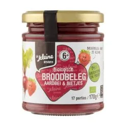 De Kleine Keuken Biologisch Broodbeleg Aardbei & Bietjes (170 G)