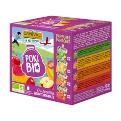 Danival Knijpzakjes Poki Mix Bio (8 X 90g)