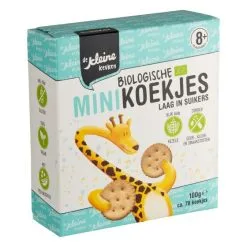 De Kleine Keuken Biologische Mini Koekjes (100 G)